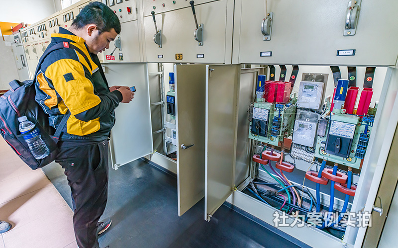 工業(yè)園三相電表應用案例